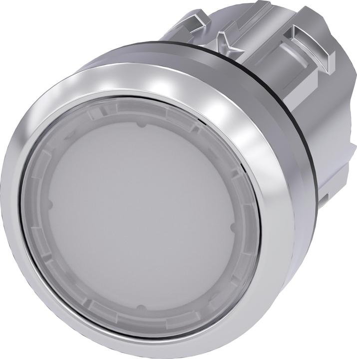 Actual product image Siemens Illuminated pushbutton, 22mm, white