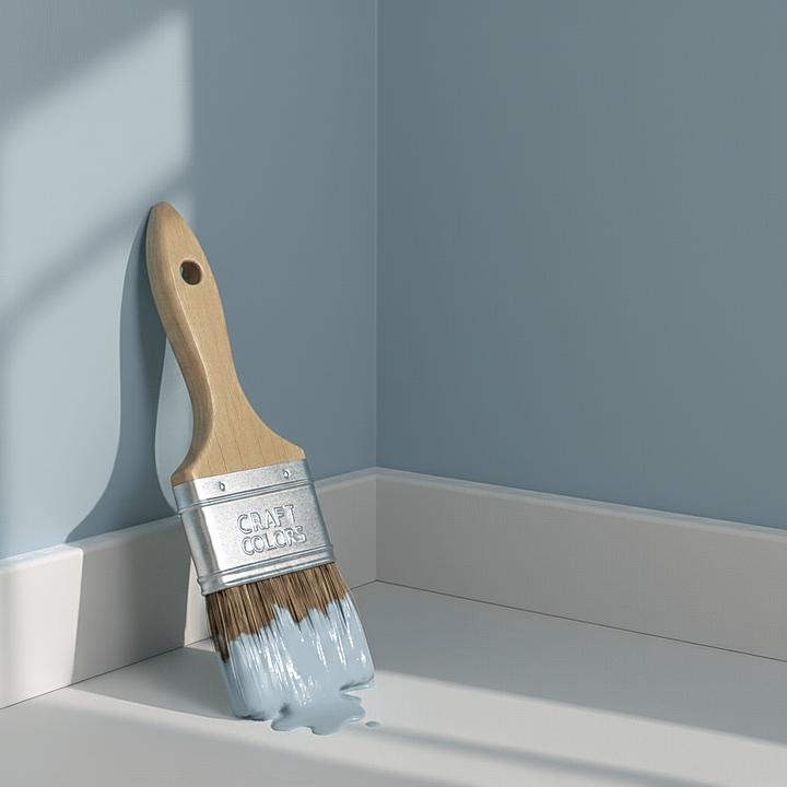 Actual product image Craft Colors Wall colour noble matt (Pastel blue No. 521, 5 l)