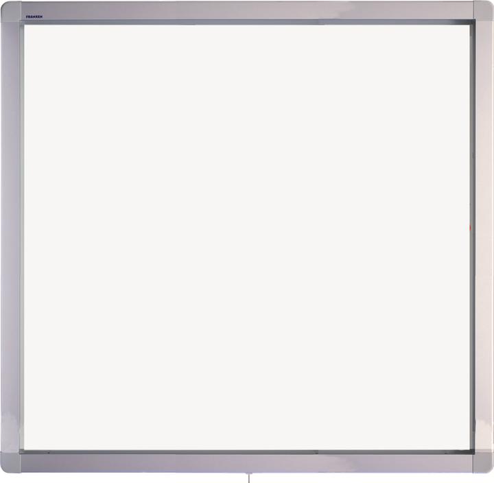 Franken Schaukasten 75x70.4x4.5cm Aussenbereich magnetisch/beschreib.Fluegeltür