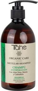 Produktbild Tahe Organic Care Micellar Anti-Pollution Shampoo 300ml Minze (300 ml, Flüssiges Shampoo)
