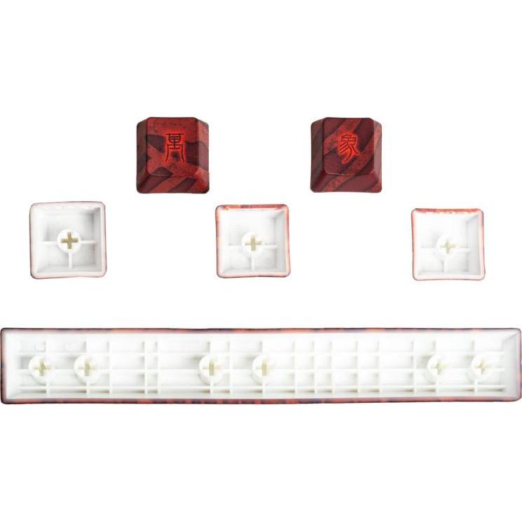 Thumbnail - Traitors Hundun, Keycap Set, PBT 5-side Dye-Sub, Keycaps, Rot