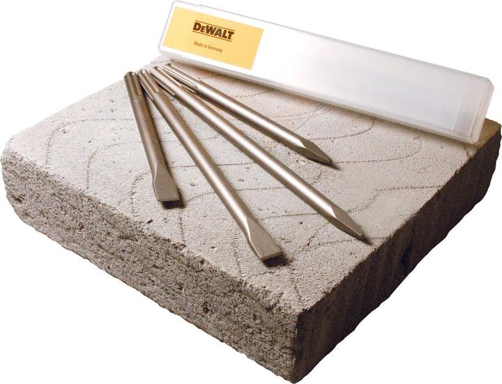 Produktbild DeWalt 4tlg Set SDSMax Meissel Spitz280. 400 SDSMaxSET