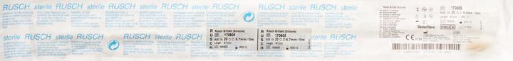 Image du produit Rüsch Cathéter à ballonnet Brill CH20 40cm 10ml silicone