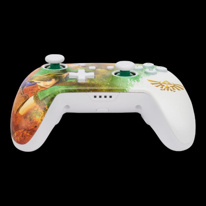 Actual product image PowerA Enhanced Wireless Switch Controller - Zelda Watercolor (Switch, Switch Lite, Switch OLED)