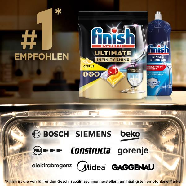 Produktbild Finish Ultimate Infinity Shine Lemon (Tabletten, 80 x)