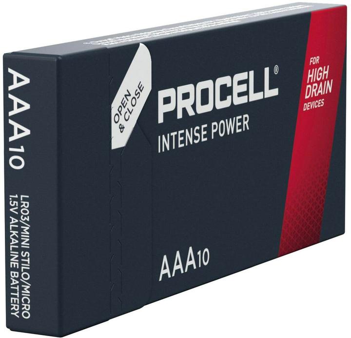 Productafbeelding Duracell Batterij Alkaline, Micro, AAA, LR03, 1.5V (10 Pcs., AAA / LR03 / Micro / R03 / AM4 / MN2400 / KR03, 1236 mAh)