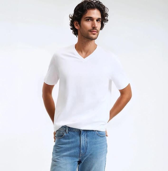 Immagine prodotto La Redoute Collections Maglietta con scollo a V (3XL)
