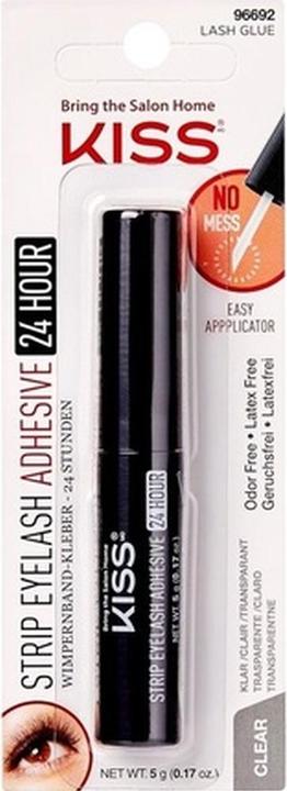 KISS Strip Eyelash Adhesive 24 Hour Clear (Mascara)