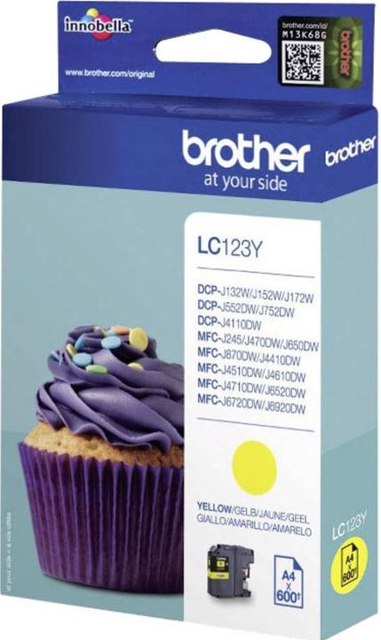 Image du produit Brother Lc-123y (Y)