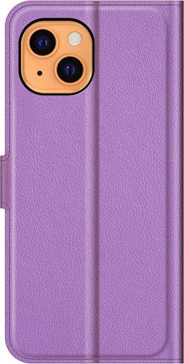 Produktbild Cover-Discount iPhone 13 mini - Leder Etui Hülle violett (Apple iPhone 13 mini)