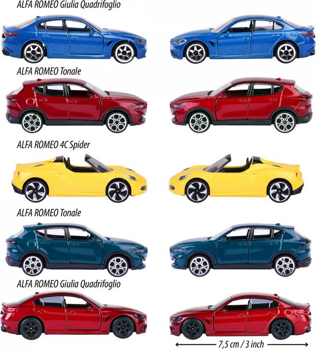 Productafbeelding Majorette Italiaans cadeaupakket 5 stuks