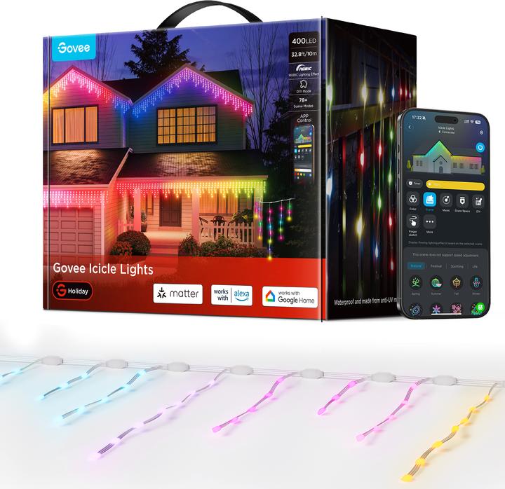 Govee Icicle Ligths - 10M (10 m)