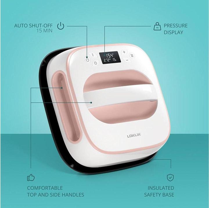 Produktbild Loklik Easy Heat Press *pink*