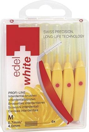 Produktbild Edel + White Interdentalbürsten M 0.7mm 6 Stk. (6 x, 0.70 mm)