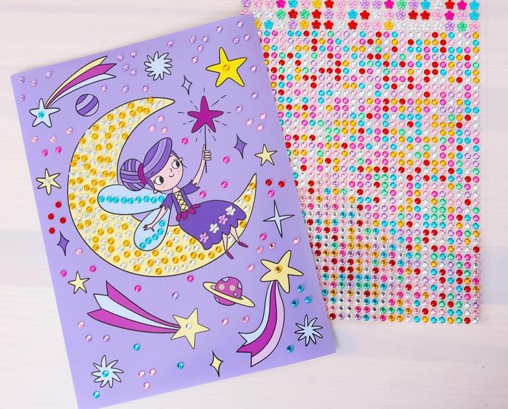Actual product image My Diamond Sticker Book - Fairies