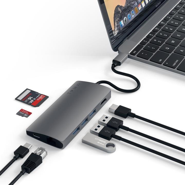 Actual product image Satechi ST-TCMA2M (USB-C, 8 ports)