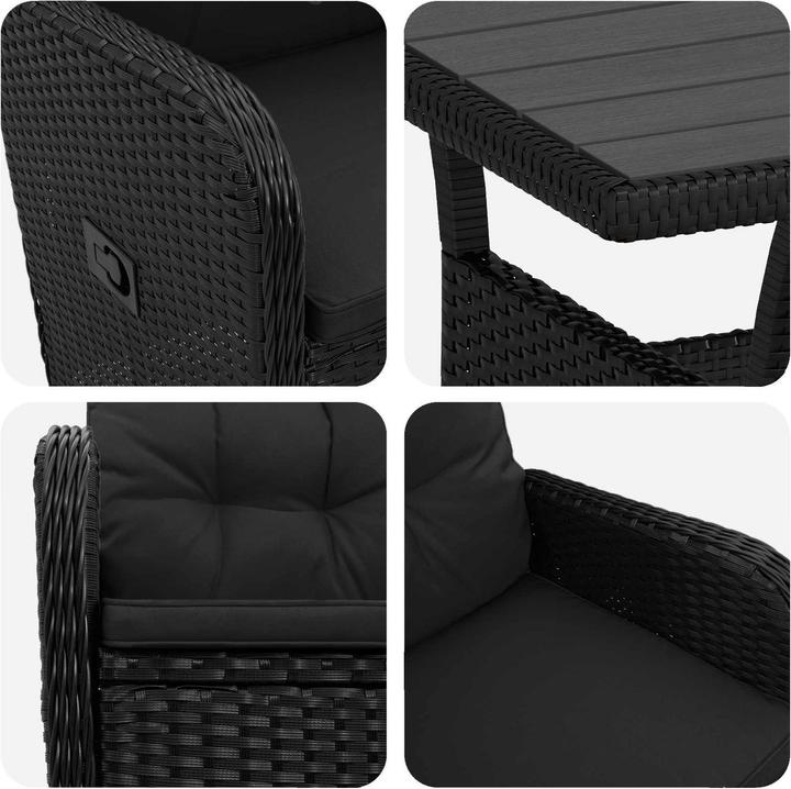 Produktbild vidaXL Outdoortisch-Set (120 x 70 x 66 cm)