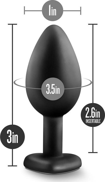 Produktbild Blush Bling Plug Klein Schwarz