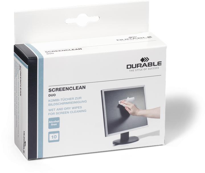 Productafbeelding Durable Screenclean Duo (10 x)