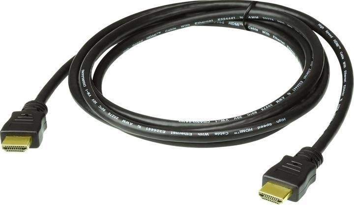 Actual product image Aten HDMI High Speed with Ethernet Cable (2 m, HDMI, 2.2)
