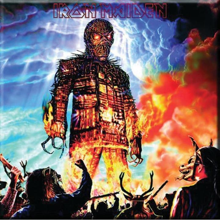 Iron Maiden Wicker Man Magneti da Frigo