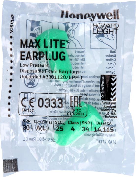 Produktbild Howard Leight Max-Lite Gehörschutzstöpsel, 2 St (2 x)