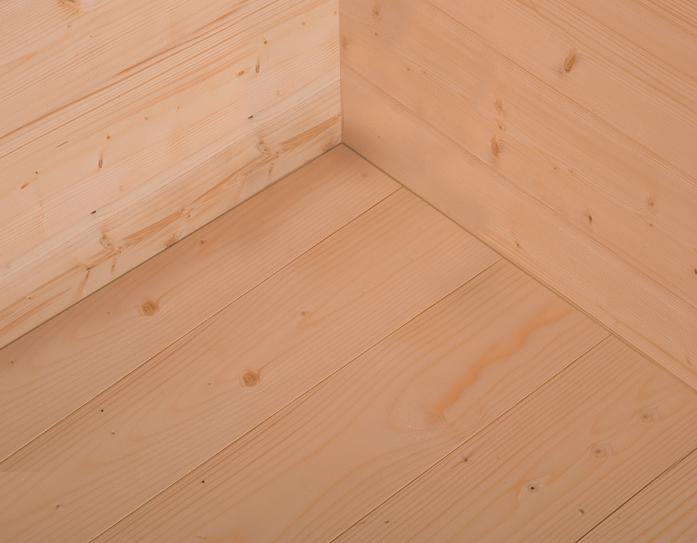 Produktbild Weka Holzbau Boden für Gerätehaus 345 Gr.1, natur
