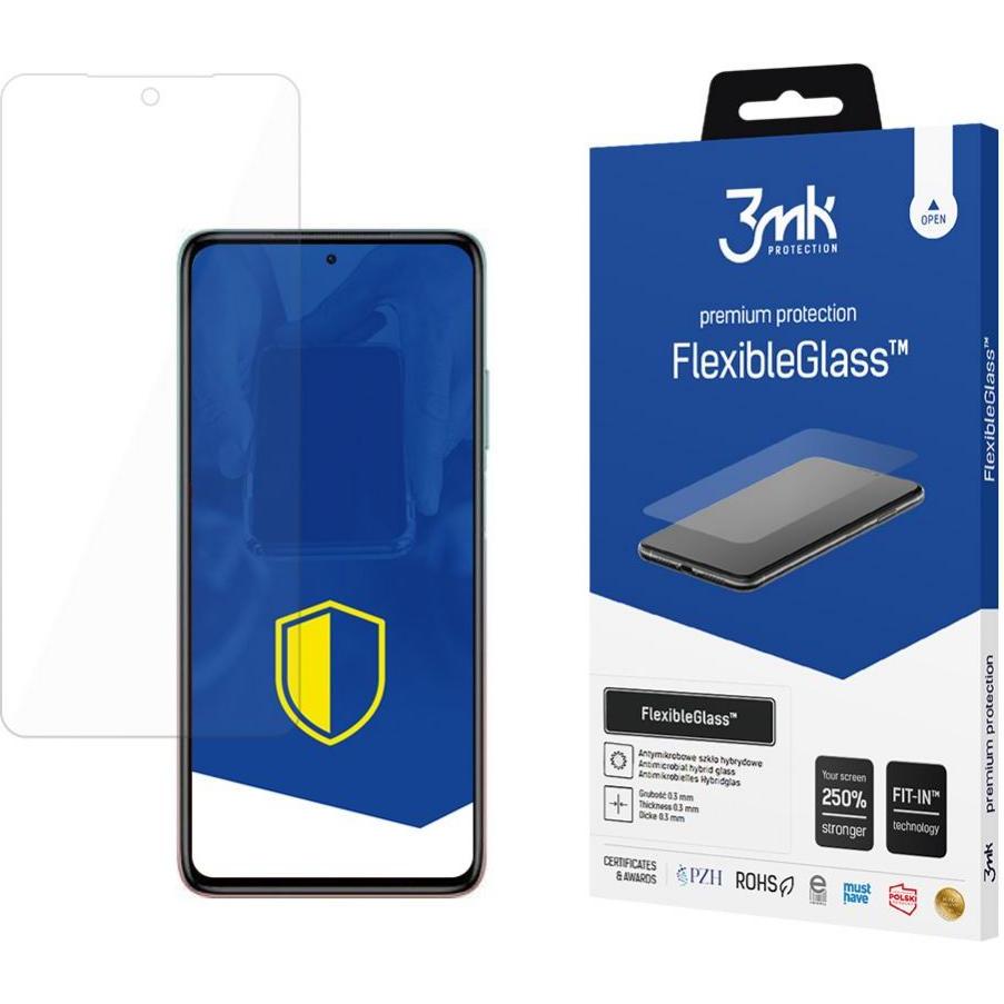 3MK hybrid glass Flexible 2.5D for Xiaomi Redmi Note 9 Pro 5G (1 Stück, Xiaomi Redmi Note 9 5G), Smartphone Schutzfolie,...