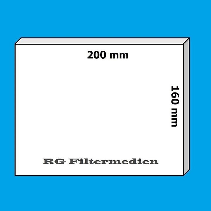 Actual product image RG Filtermedien 100 replacement filters for Meltem Vario - 200x160 mm
