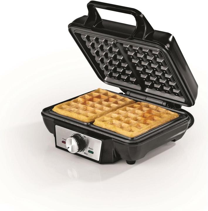 Gourmetmaxx Waffle iron black/silver