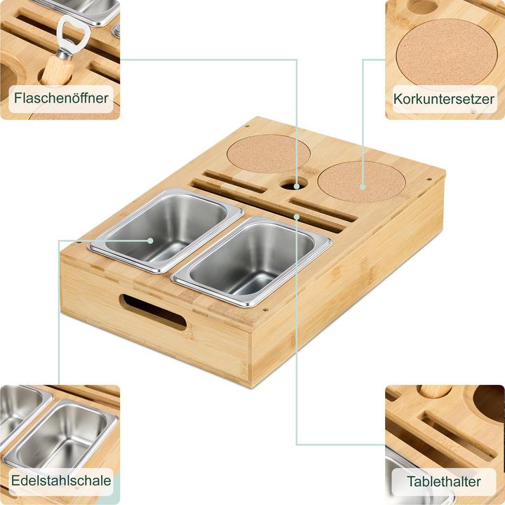 Produktbild Relaxdays Couchbar