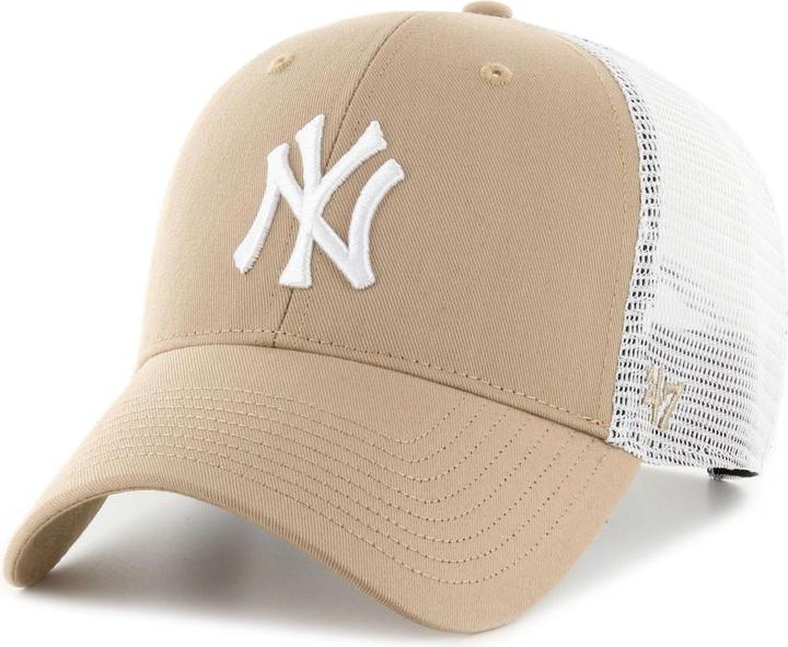 Actual product image 47 Brand Enfants Trucker Cap - BRANSON New York Yankees khak (53, 55, 56, 52 C, 54 C)