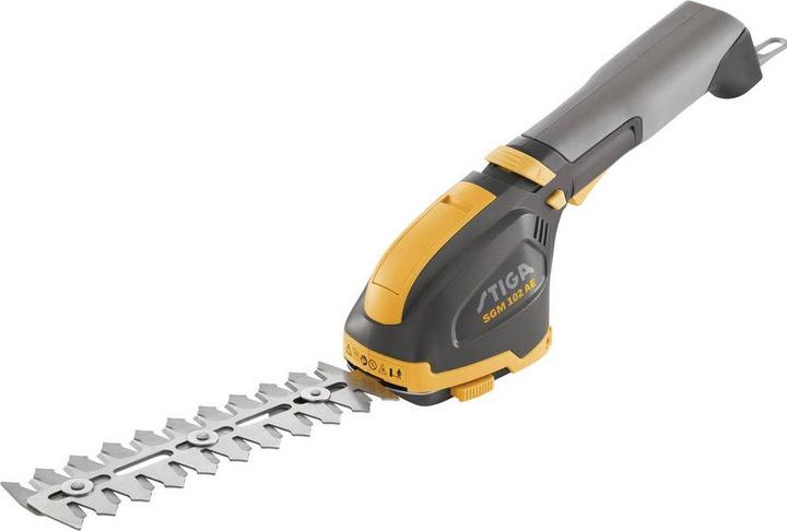 Actual product image Stiga Cordless grass and shrub shears SGM 102 (Rechargeable battery operated)