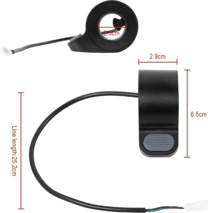 Produktbild Homava Gashebel für Xiaomi 4 Pro / 4 E-Scooter