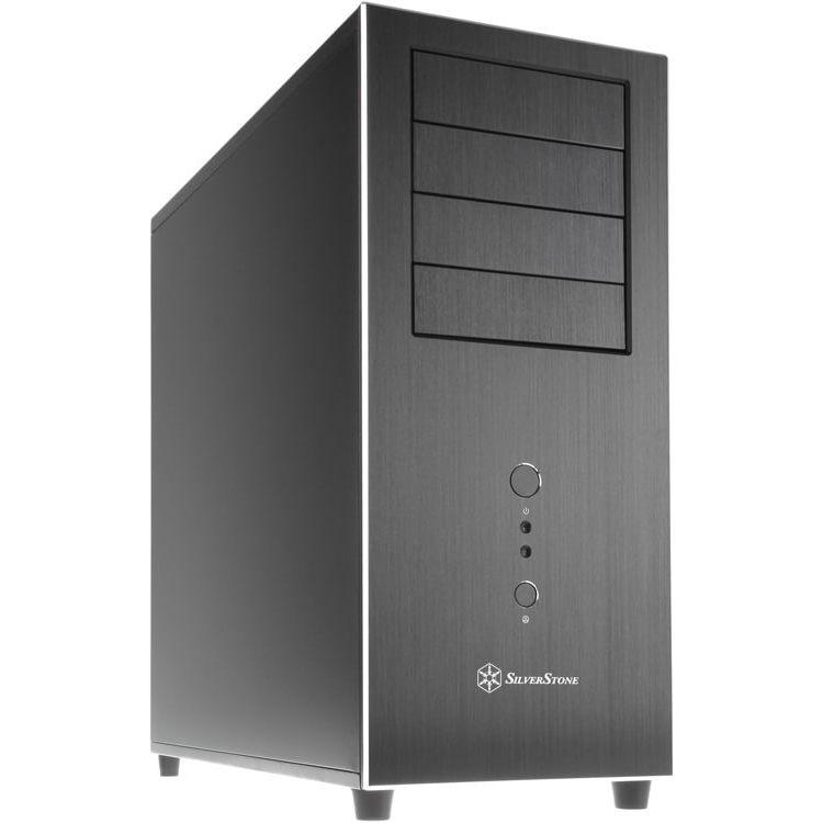 Silverstone Temjin TJ04-E (ATX), PC Gehäuse, Schwarz