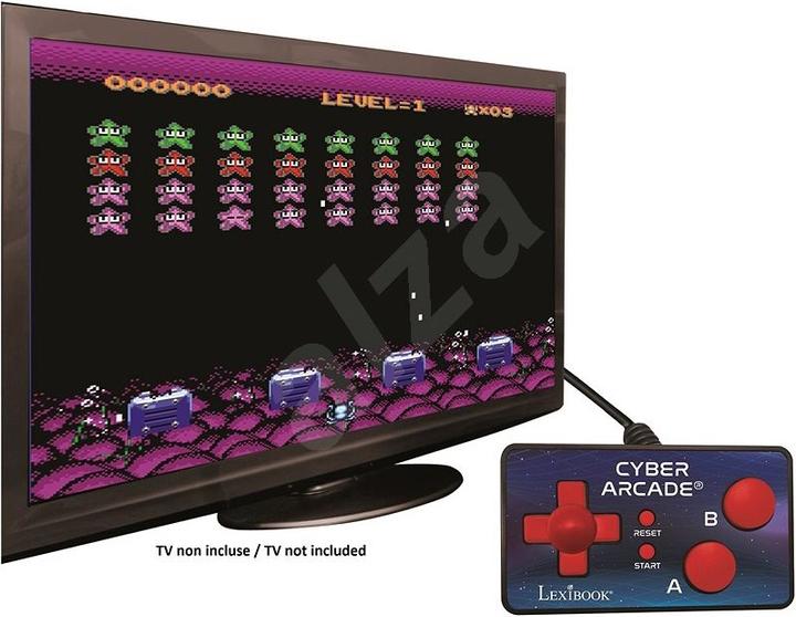 Produktbild Lexibook Plug N' Play - TV Console Cyber Arcade® (JG6500)