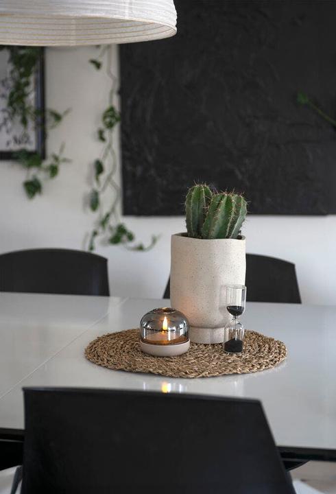 Produktbild LED Kerze schwarzer Sockel 1835-700 6h Timer D8,5 H7,5cm AA excl. 1835-700 (1x)