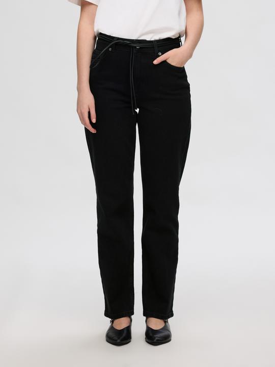 Image du produit Selected Jeans noirs coupe droite (W28/L32)