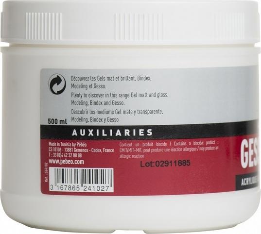 Produktbild Pebeo Studio Acrylics Gesso (Weiss, 500 ml)
