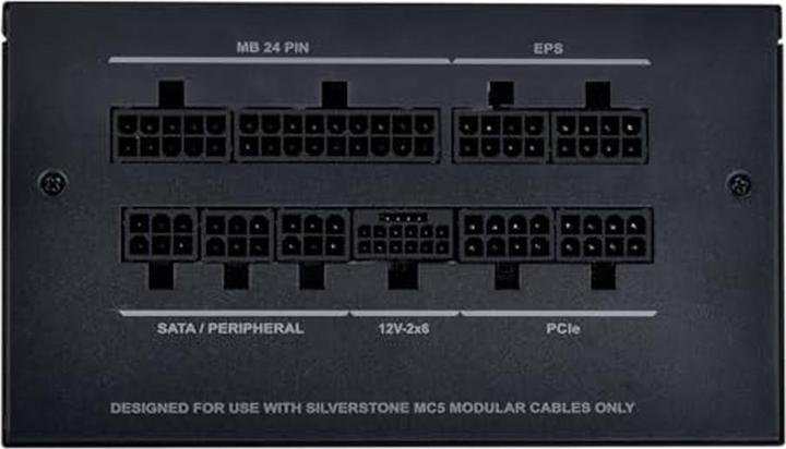 Image du produit Silverstone SST-DA750R-GMA - 80 PLUS Gold 750W ATX 3.0 & PCIe 5.0 Alimentation électrique entièrement modulaire (750 W)