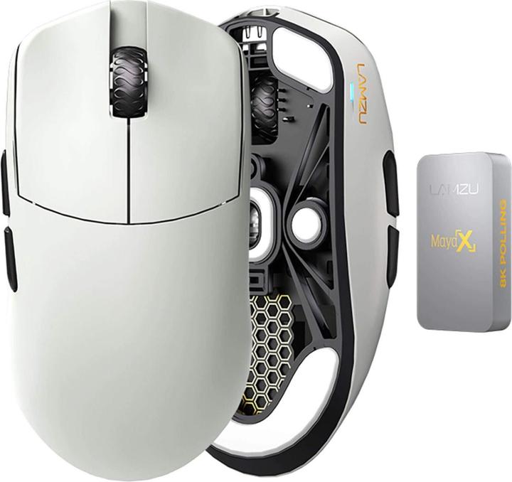 Actual product image Lamzu Maya X 8K (Cable, Wireless)