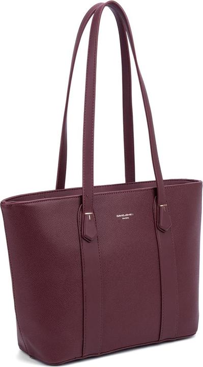Image du produit David Jones **Damen Schultertasche - Elora Ultra Modell - Pu Vegan Leder** - 36.0 X 23.0 X 11.0 Cm