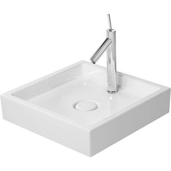 Duravit, Spülbecken, Aufsatzbecken STARCK 1 o ÜL HLB 470x470mm geschli o HL weiss (Aufsatzspülbecken, 47 cm, 47 cm)