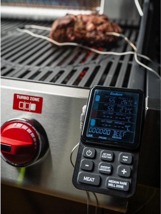 Actual product image Enders LCD radio thermometer