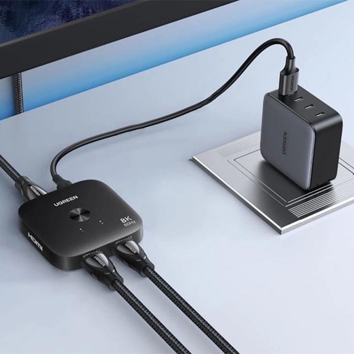 Actual product image Ugreen Przełącznik / Switch HDMI AW700, 2x1, 8K 60Hz
