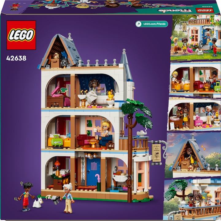 Produktbild LEGO Burg mit Ferienunterkunft (42638, LEGO Friends)