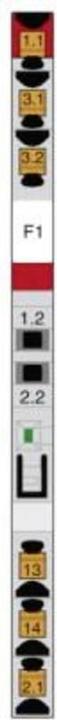 Actual product image Phoenix Contact PTCB E1 24DC/8A NO circuit breaker 1 NO contact 1 pc.