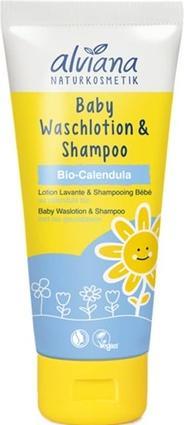 Actual product image Alviana Naturkosmetik Baby Wash Lotion & Shampoo 200ml