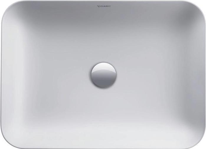 Actual product image Duravit Countertop basin CAPE COD o ÜL o HLB 550x400mm white satin finish (400 mm, 550 mm)