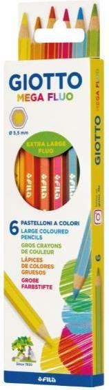 Giotto Confezione 6 Mega Colori (6x)